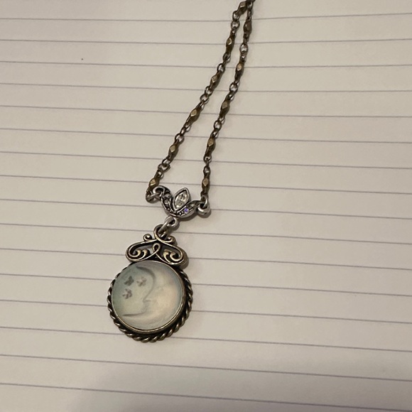Sweet Romance Shelley Cooper Moon Necklace Bohemian Boho Cottagecore statement - Picture 3 of 7